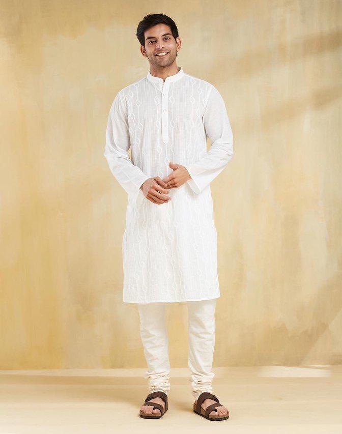 Why Chikankari Kurtas Are a Must-Have for College Boys?