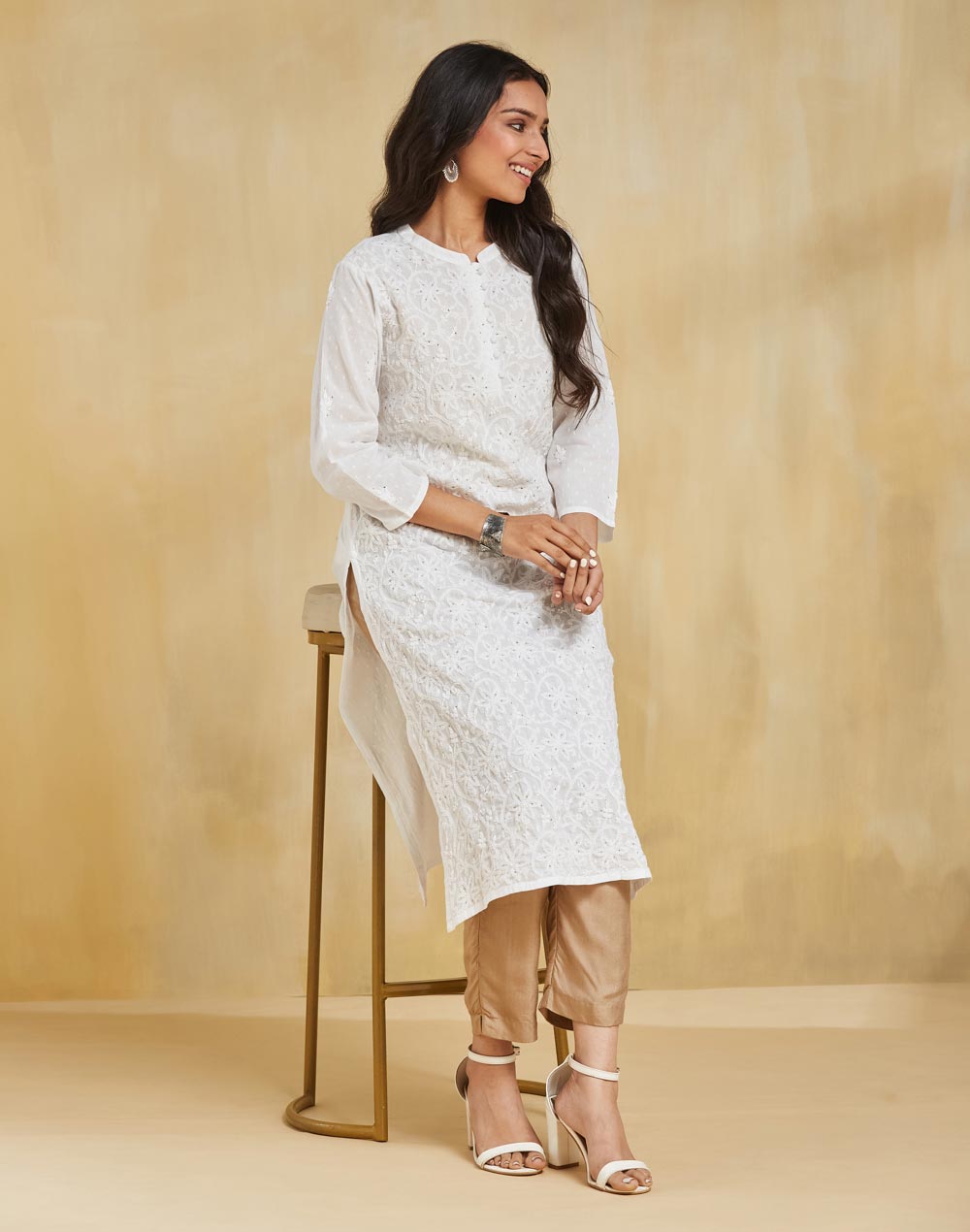 Why Cotton is the Best Fabric for Chikankari Dresses?