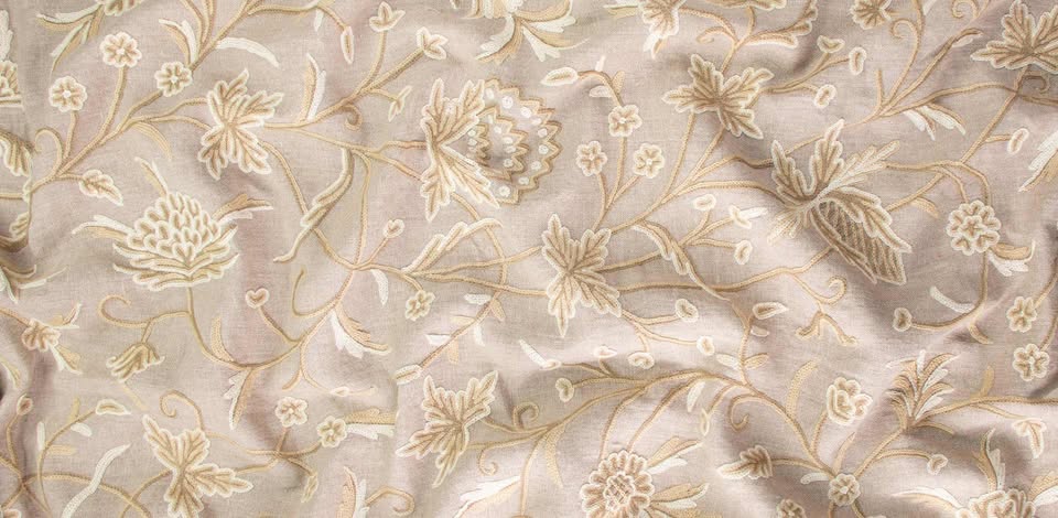 Crewel Curtain Fabric in India: A Special Gift of Time - Blogingers