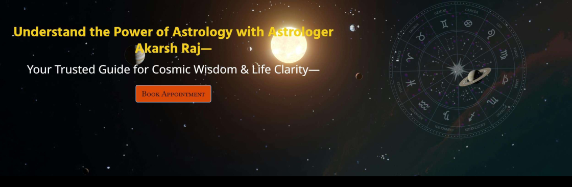 Astrologer Akarsh Raj Cover Image