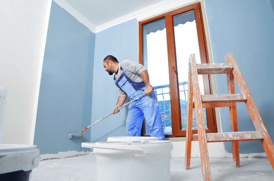 How do Painted Surfaces Help Limit Bacteria Buildup Inside Homes?
