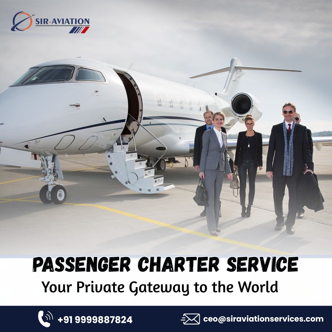 Passenger Charter Service in India | SIR Aviation
