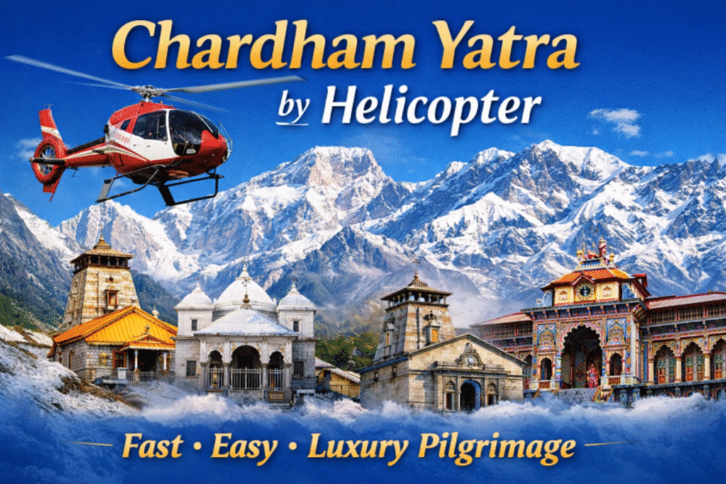 Chardham Yatra Tour Package by Helicopter Luxury Trip