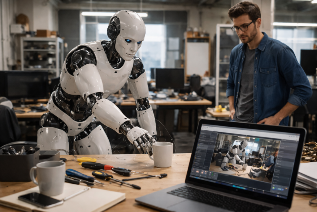 Training Humanoid Robots with Real-World Data