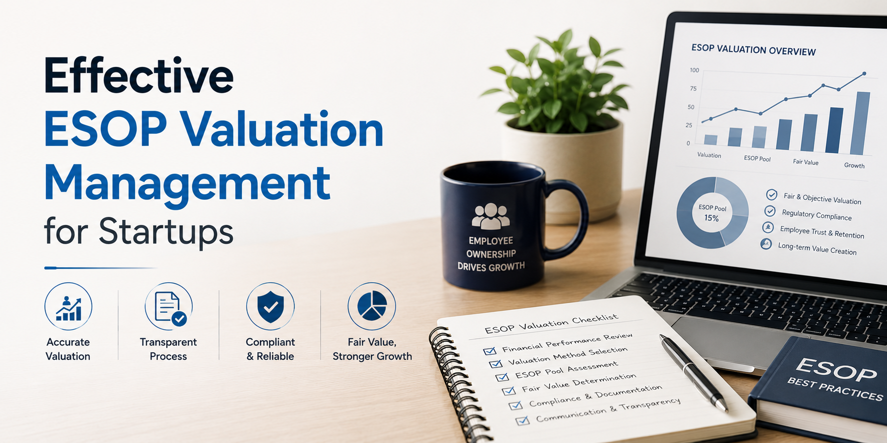 Effective ESOP Valuation Management for Startups