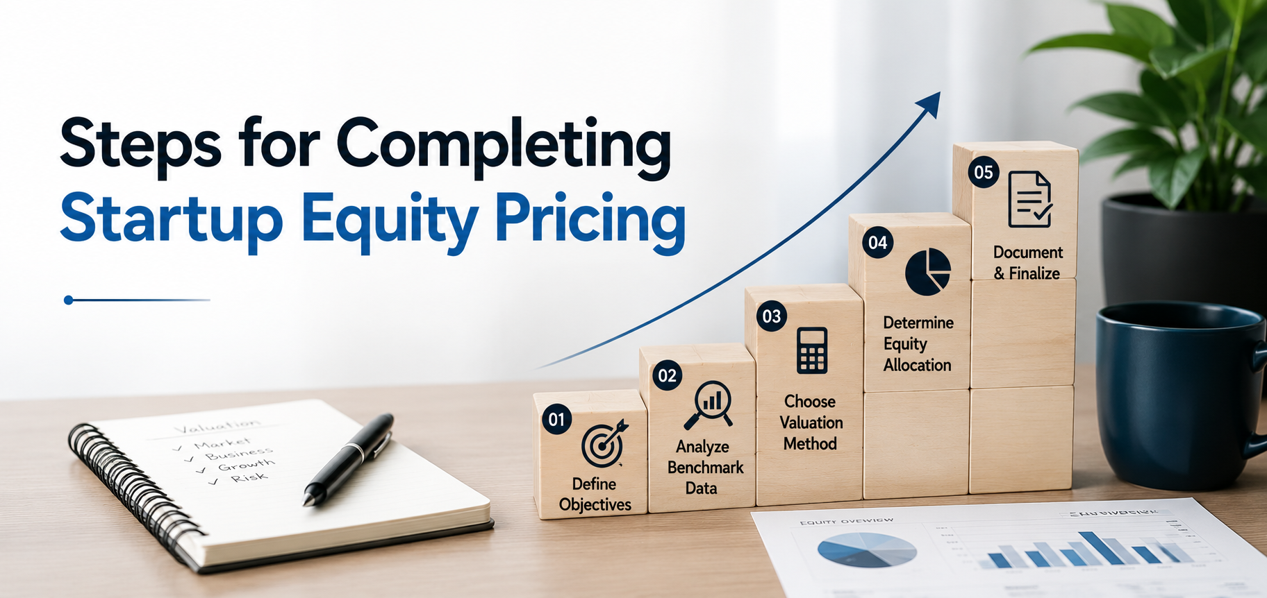 Steps for Completing Startup Equity Pricing