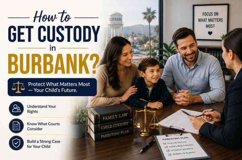 How to Get Custody in Burbank?