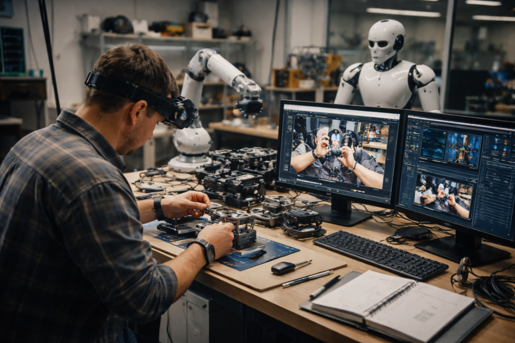 How Egocentric Video Data Improves Robotics AI - Instant Growths