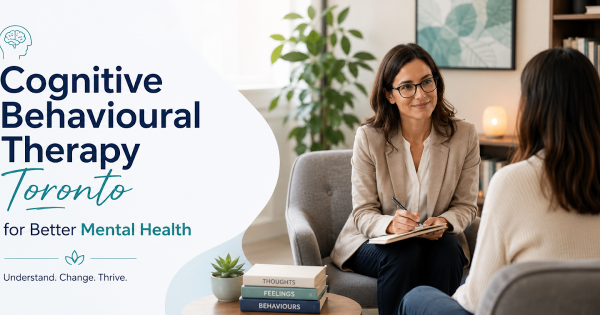 Cognitive Behavioural Therapy Toronto for Better Mental Health