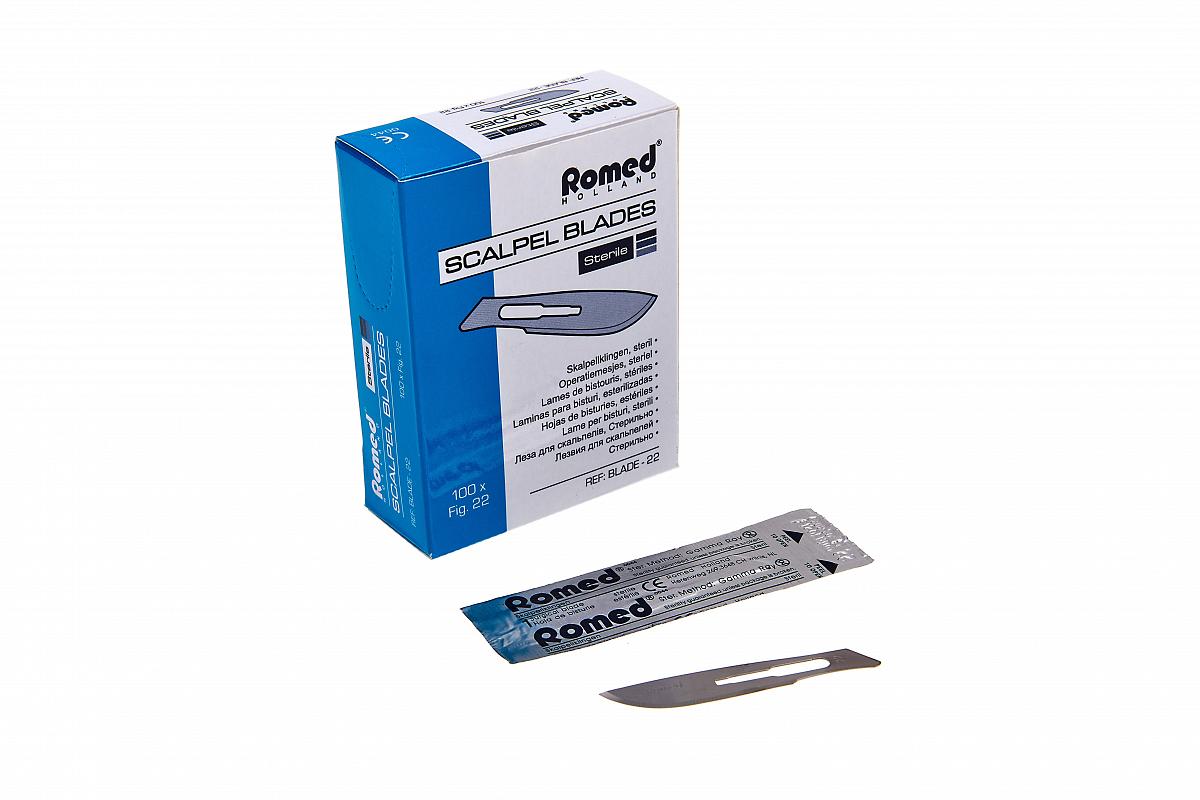 Sterile Romed Scalpel Blades - Precise Surgical Tools | Romed Holland