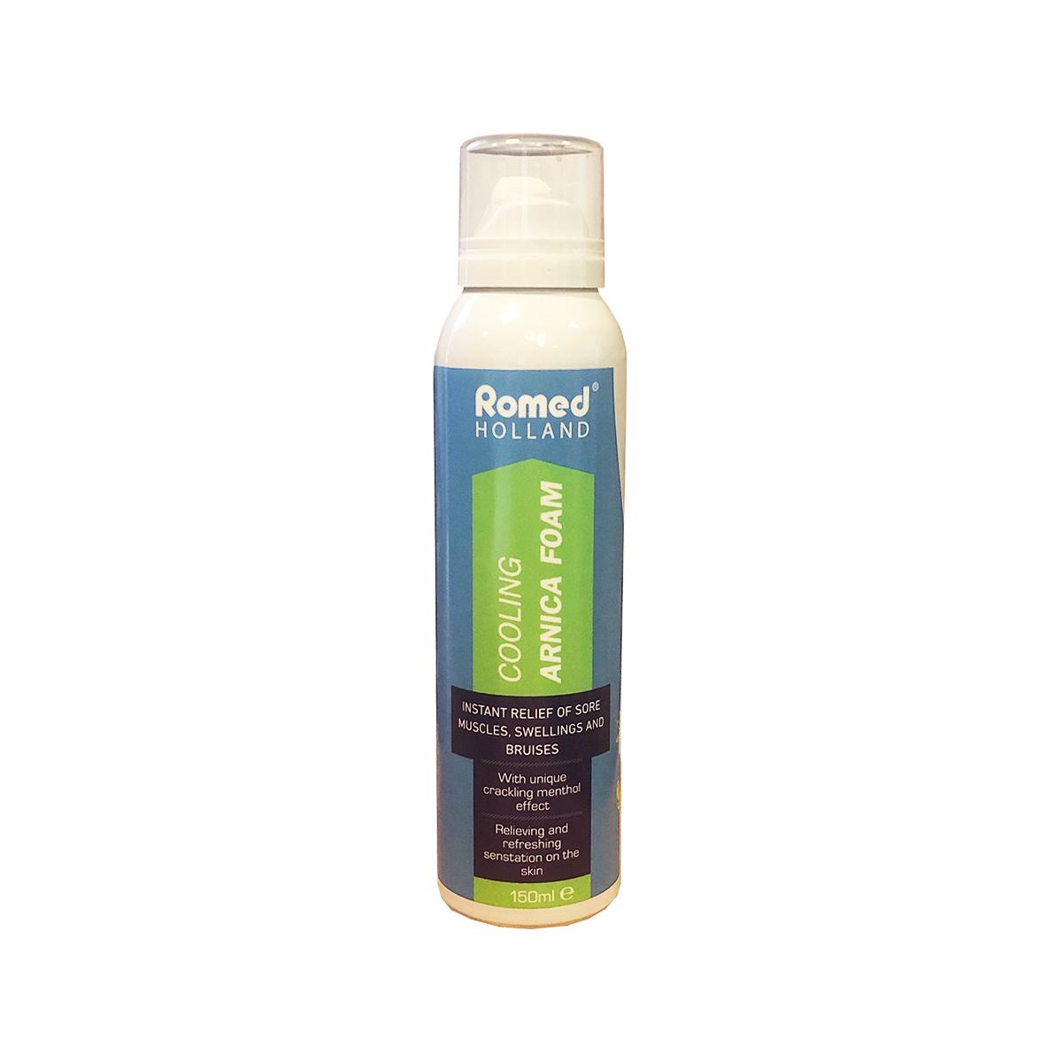 Romed cooling Arnica foam, 150ml, ARNICA-150 | Romed Holland