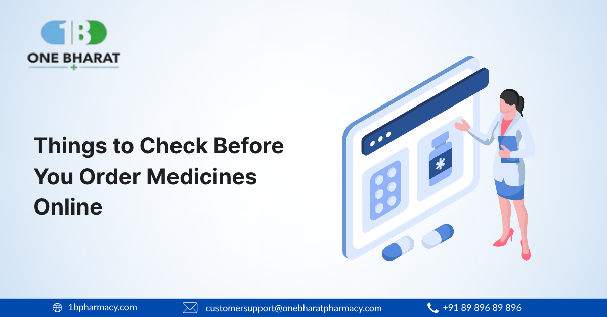 Things to Check Before You Order Medicines Online